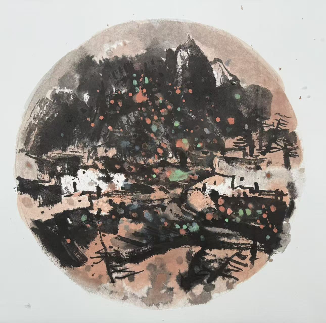 Autumn Mountain Village