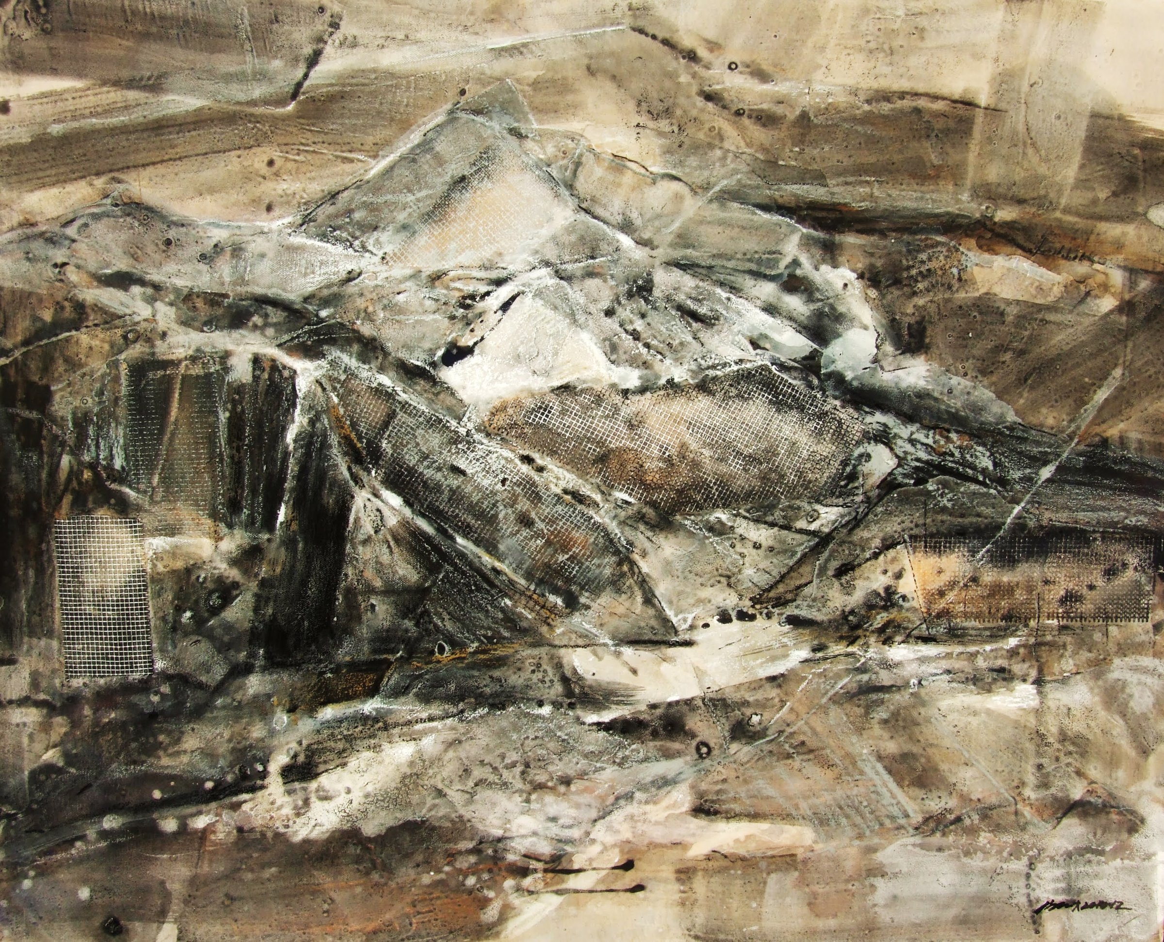 Reclining Figure in Ochre