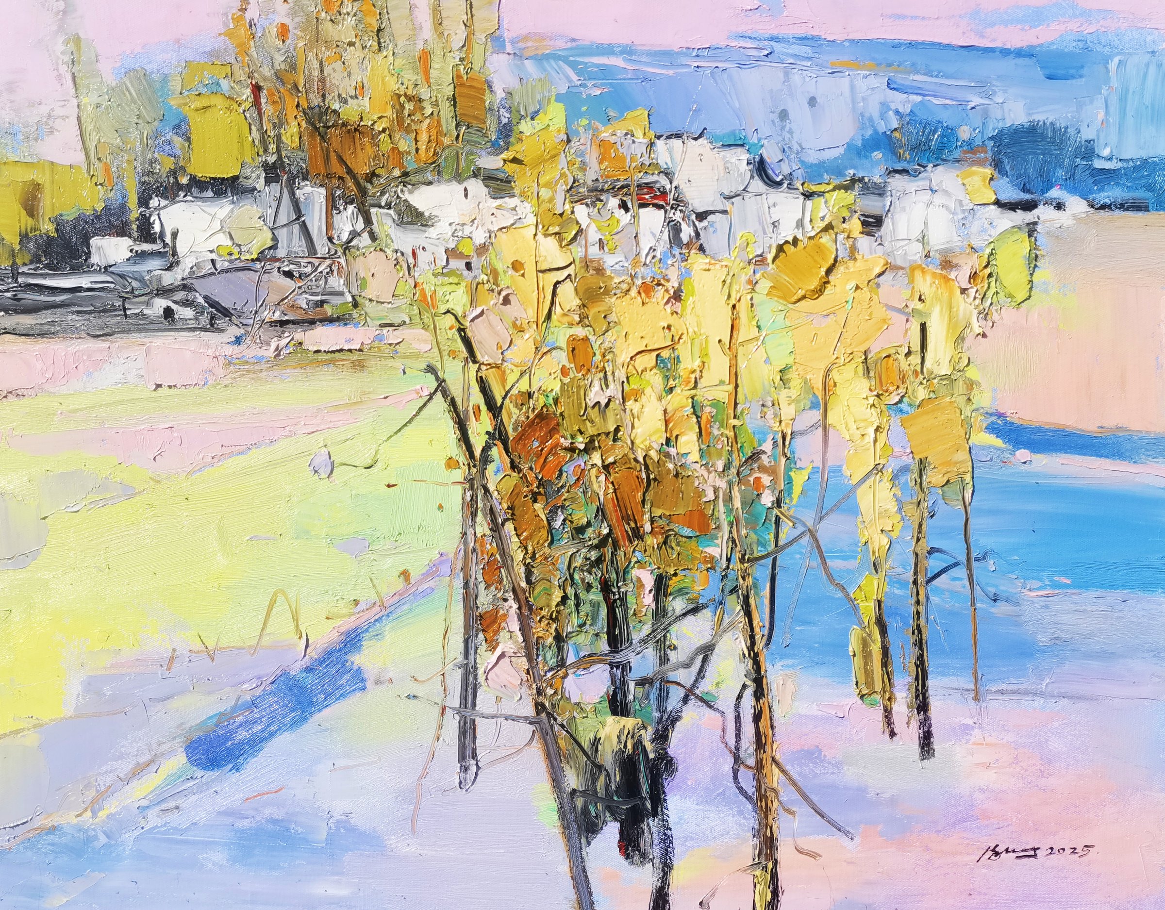 Golden Autumn Trees
