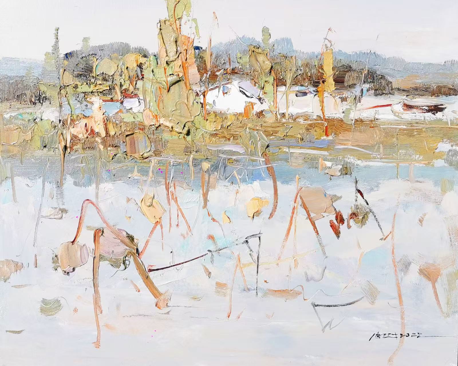 Winter Lotus Pond Village