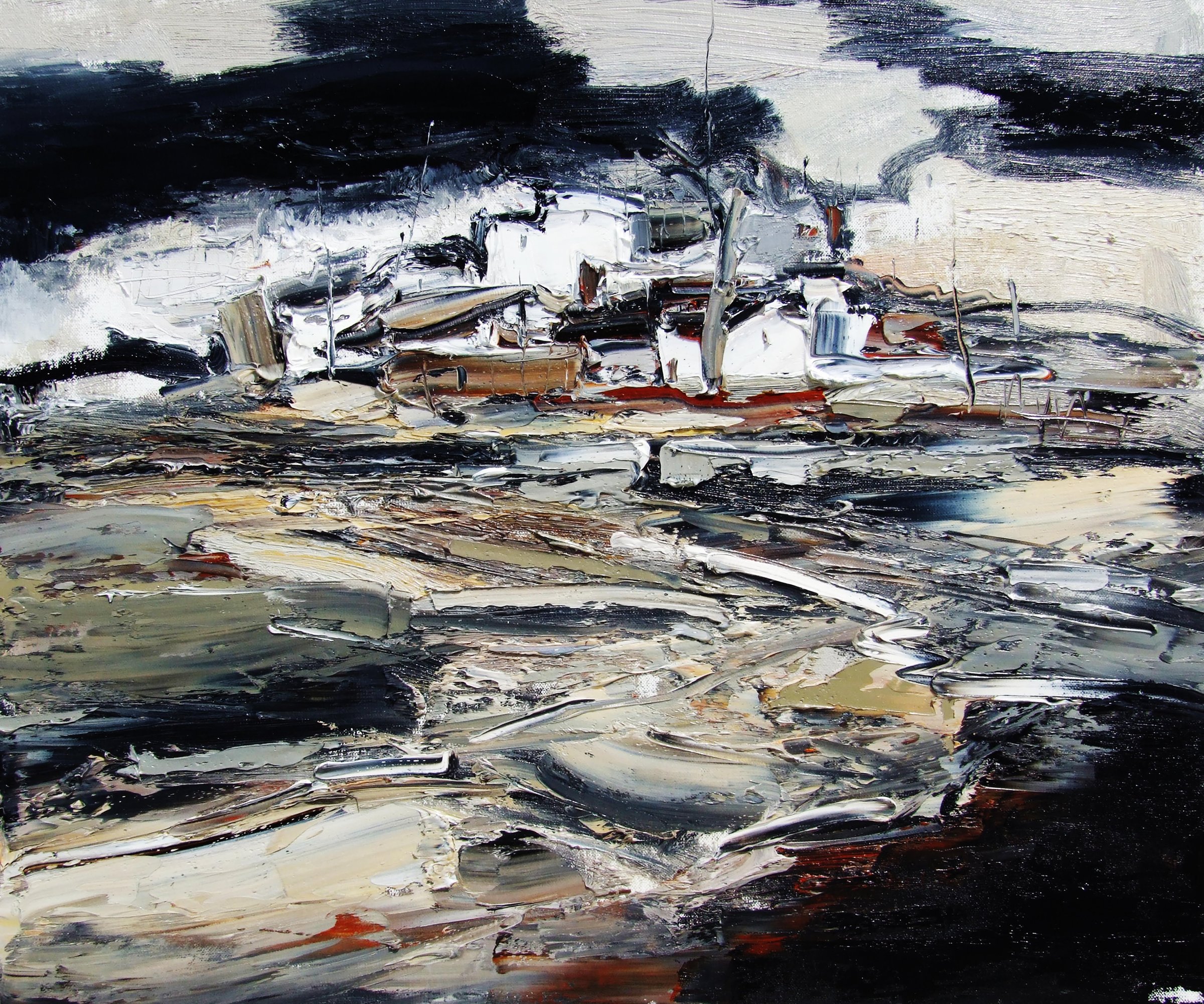 Storm Over the Village