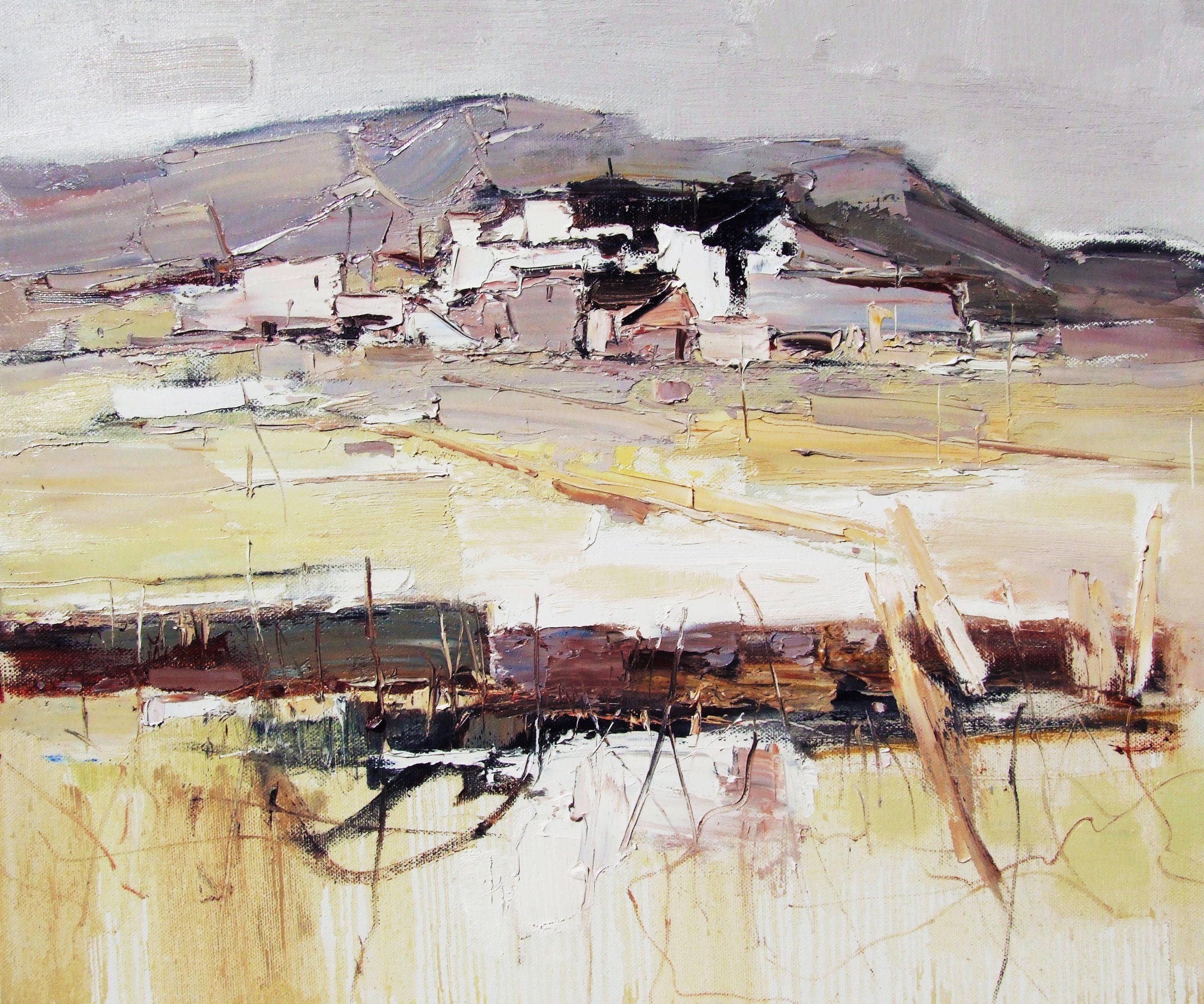Fields Before the Mountain