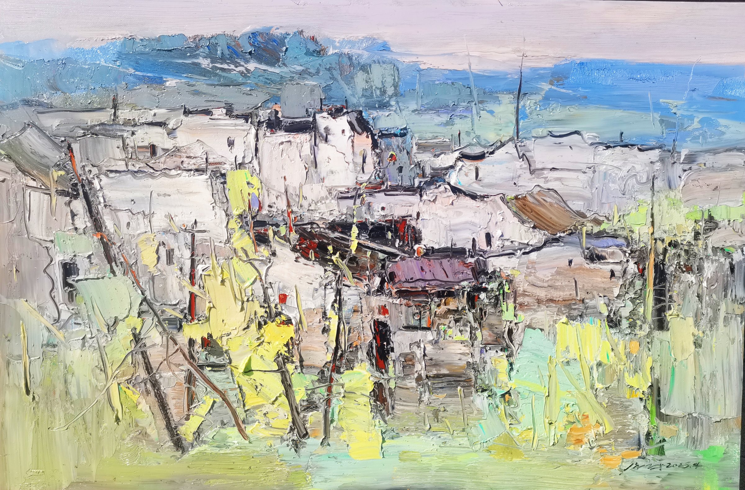 Spring Morning Village
