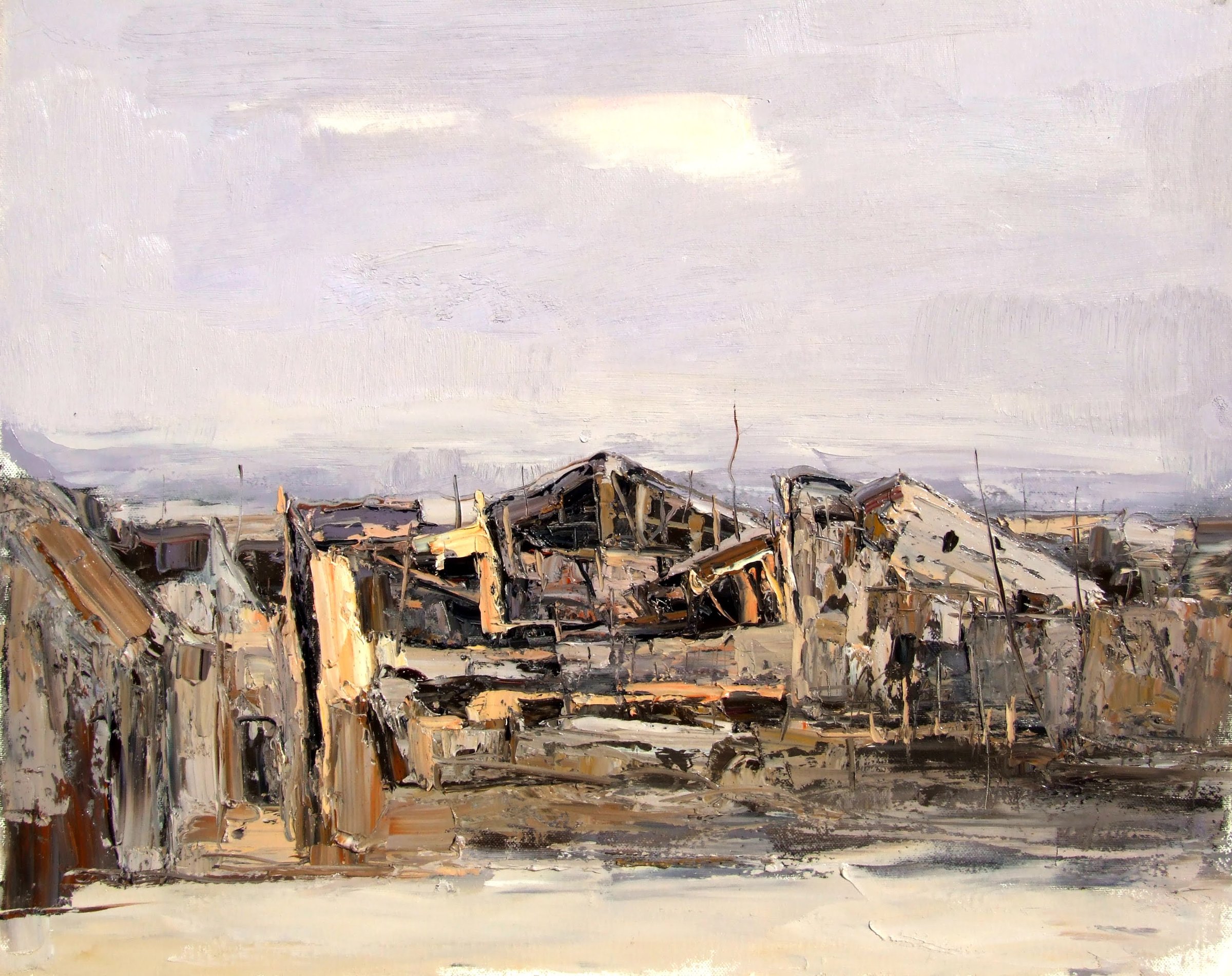 Old Village in Ochre
