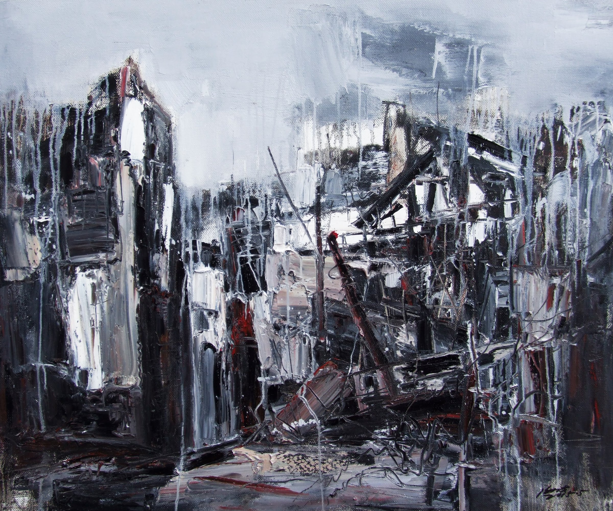 Grey Rain Village