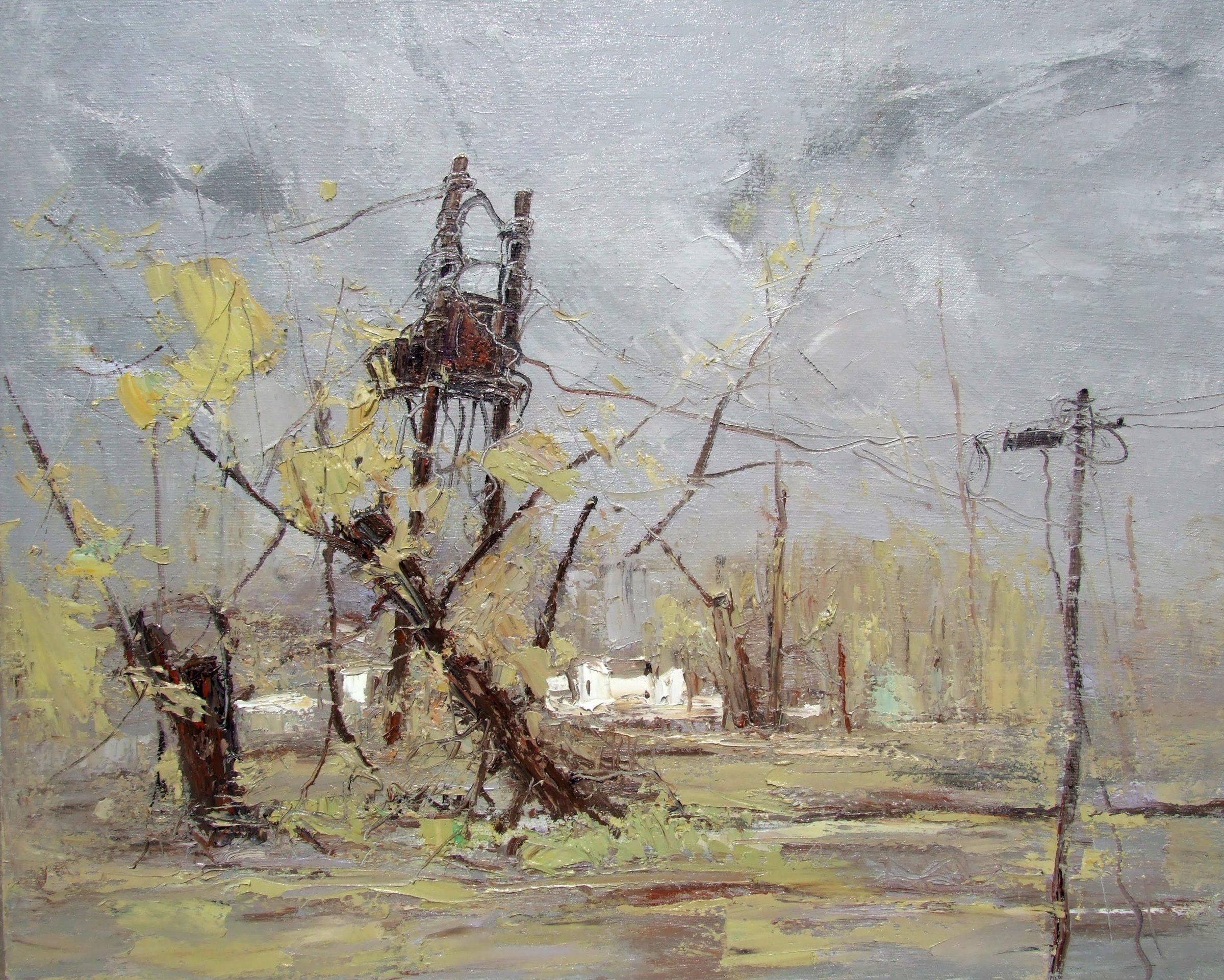 Old Watchtower in Autumn